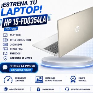 Computador portátil HP 15-FD0354LA